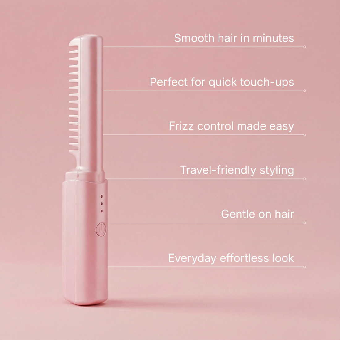 Meneflix Portable Mini Hair Straightener