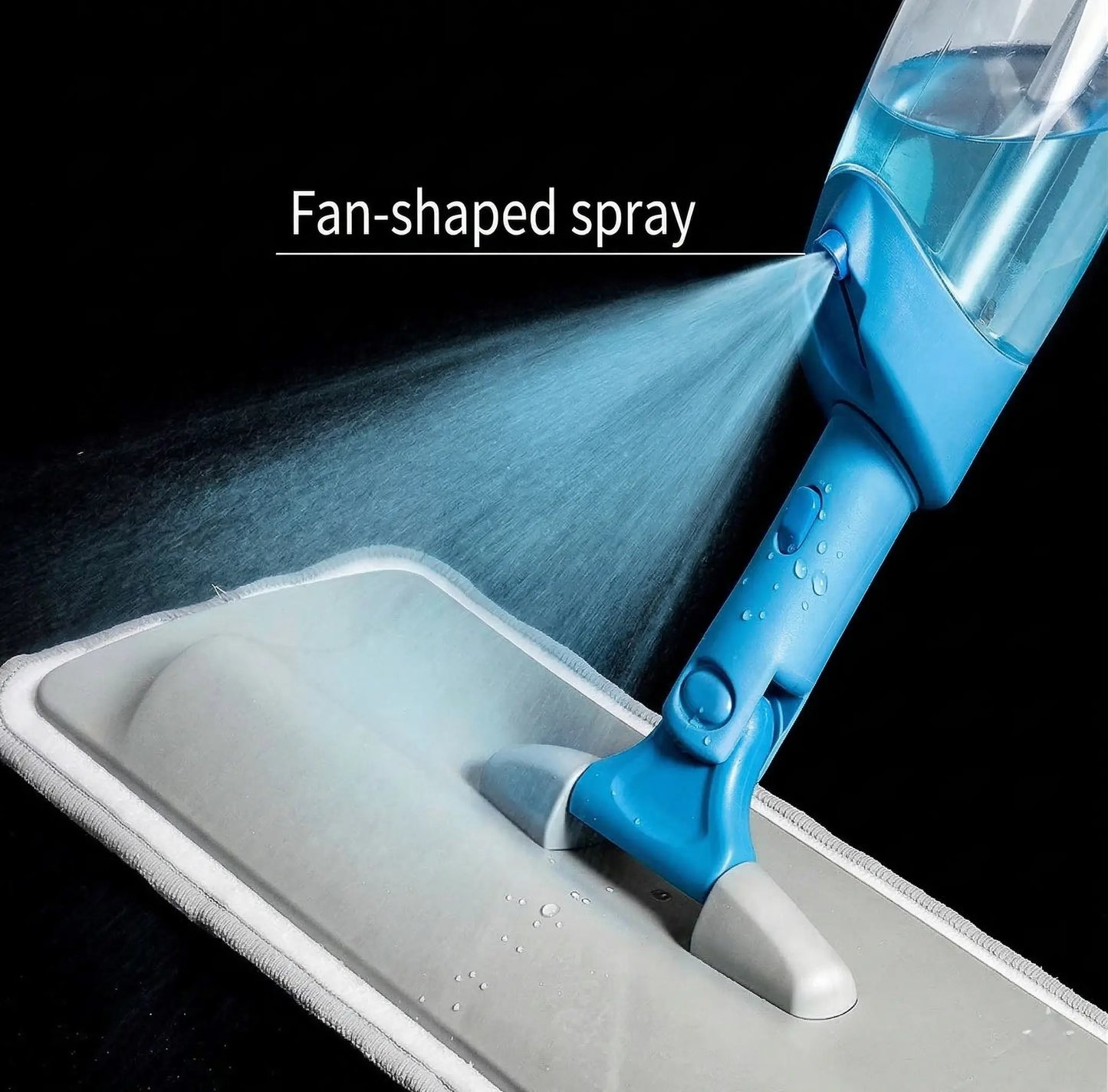 Easy Floor Cleaning with Built-in Water Spray